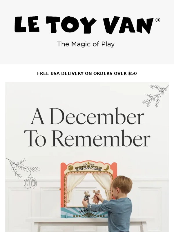 Le Toy Van - A December to Remember ?