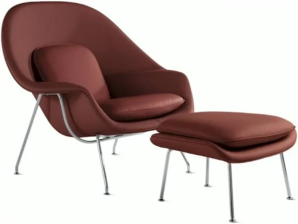 Design Within Reach Womb Chair and Ottoman