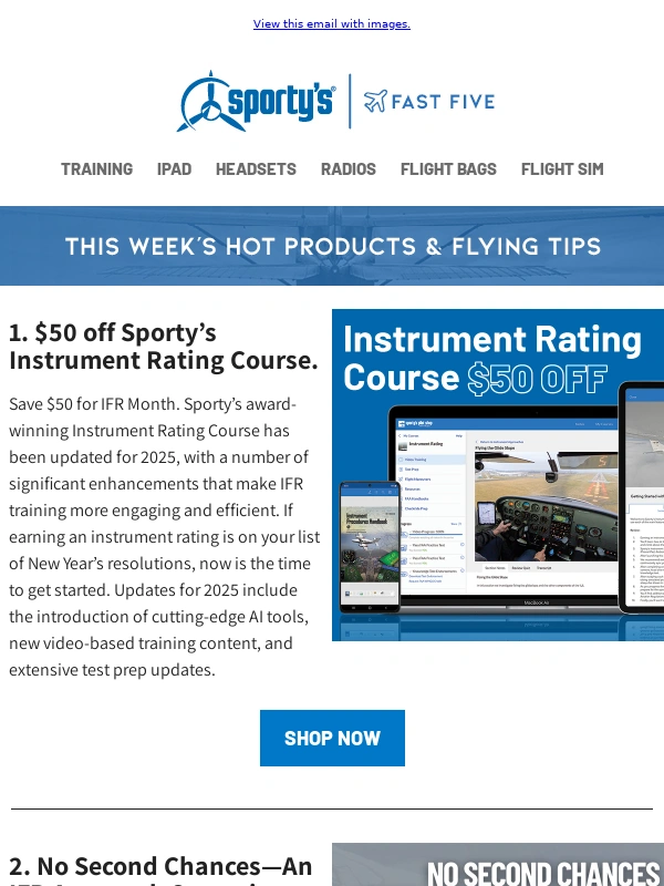Sportys - Fast Five - February 22