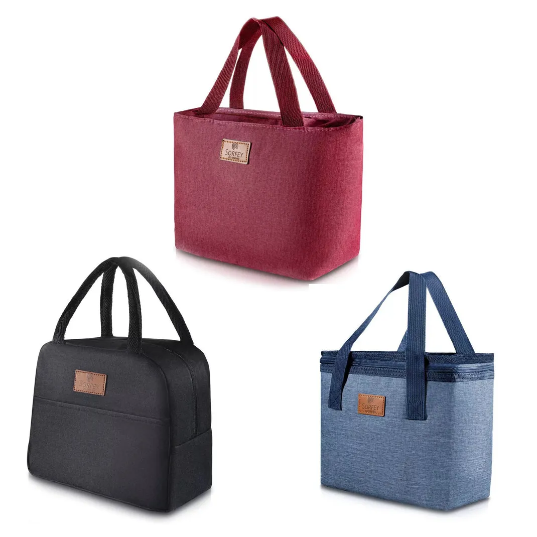 2 Insulated Lunch Bags