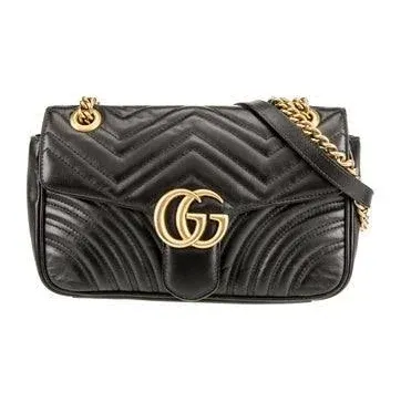 Gucci small GG Marmont shoulder bag women