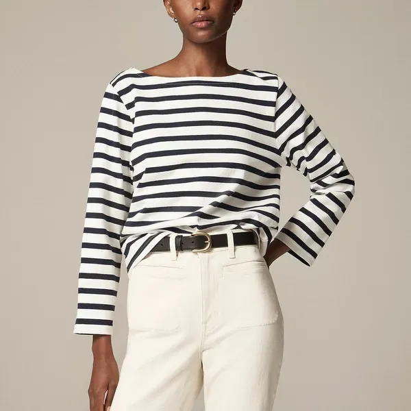 J.Crew Classic Mariner Cloth Boatneck T-shirt