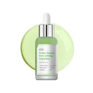 SUNGBOON EDITOR Green Tomato Pore Lifting Ampoule | Pore Minimizer Serum with Niacinamide & Green Tomato Extract | Hydrating & Firming Care for Sensitive Skin | Korean Skincare