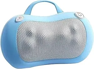 ChicVogue Deep Tissue Neck Massager, Peanut Shiatsu Back and Neck Massager, Deep Tissue with Heating Function, Electric Massage Pillow, Good Gift for Parents, Friends Mates