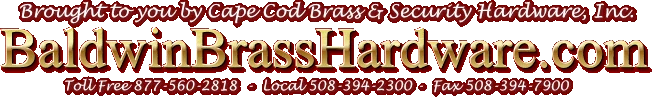 Baldwin Brass Hardware