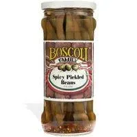 BOSCOLI Spicy Pickled Beans 12 oz
