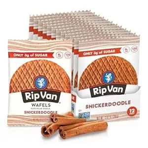 Rip Van Wafels Single Serve Snickerdoodle 1.16 oz Pack 12/Box