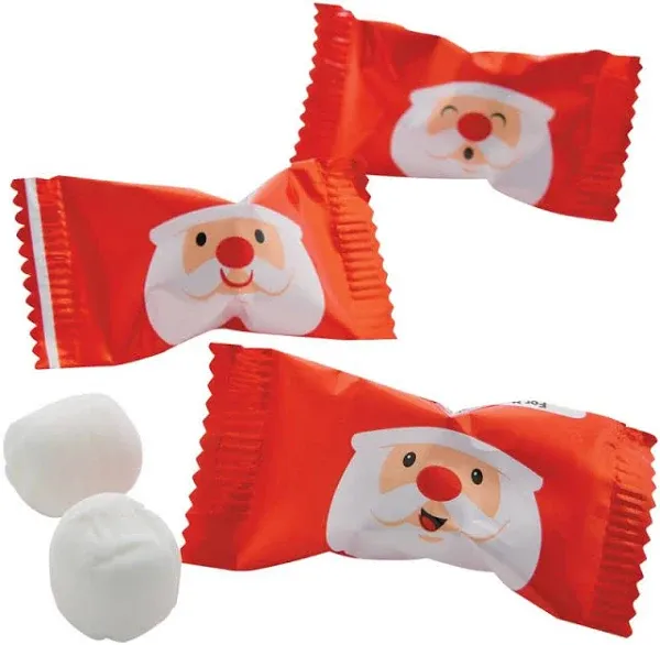 Fun Express Santa Buttermints Edibles Christmas 108 Pieces