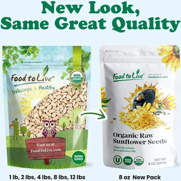 Food to Live Organic Golden Flax Seeds