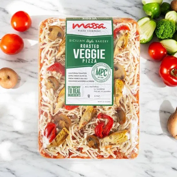 Massa Pizza Company Roasted Veggie Pizza