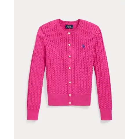 Ralph Lauren Mini-Cable Cotton Cardigan