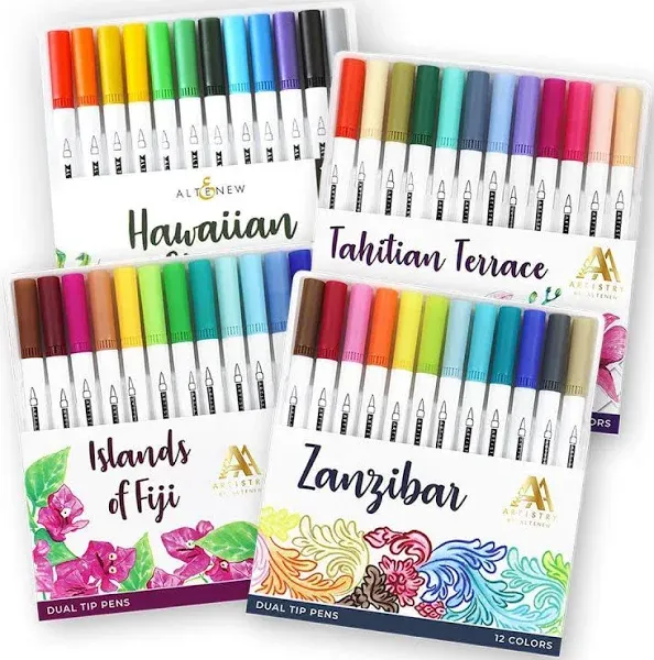 Altenew Summer Travel Dual Tip Pen Bundle