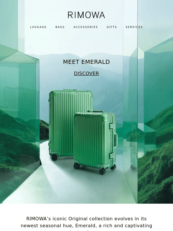 Rimowa - New Color: Original Emerald