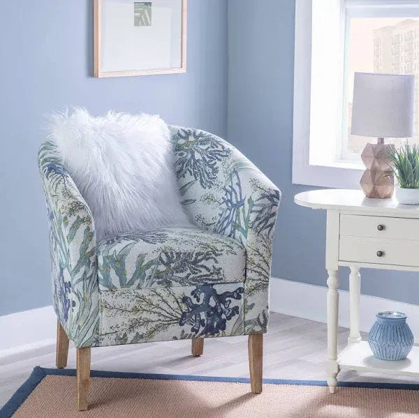 Linon Scotty Oceanside Club Accent Chair