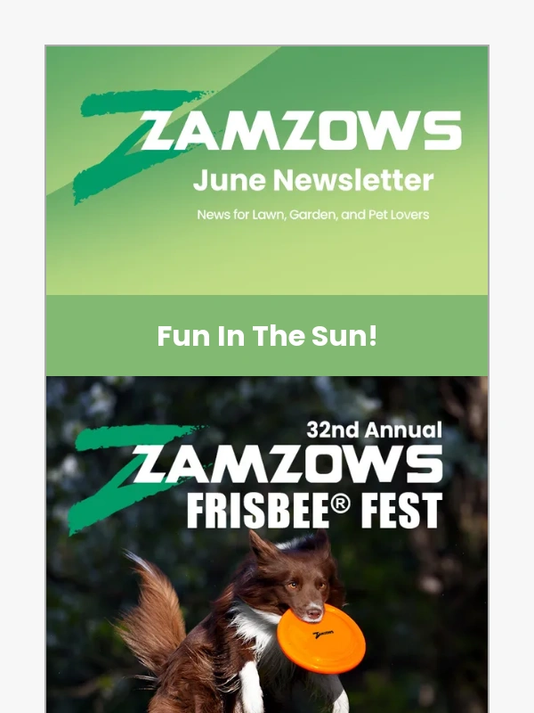 Zamzows - Zamzows Newsletter June 2024