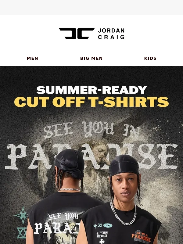 Jordan Craig - Stay Sharp All Summer in Cutoff Tees