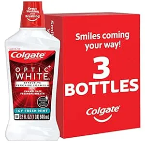 Colgate Optic White Whitening Mouthwash