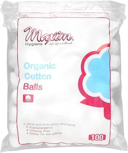 Maxim Organic Cotton Balls