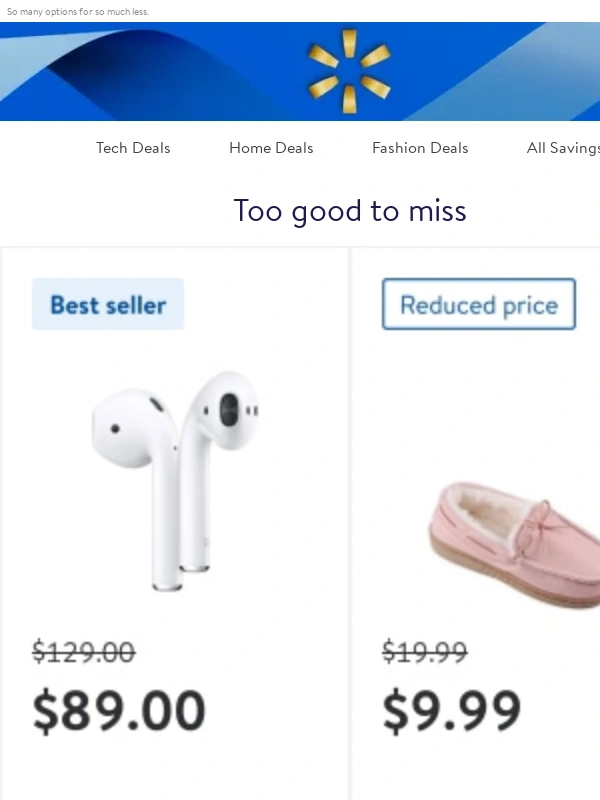 Walmart - ❗Holiday savings are on NOW ❗