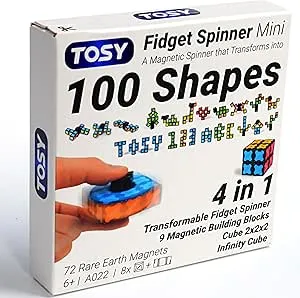 Tosy Magnetic Transformable Mini Fidget Spinner