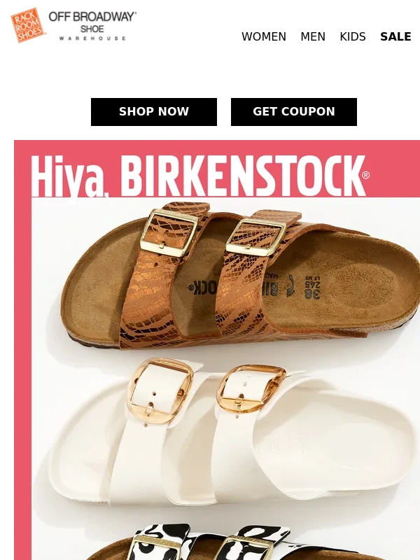 Off Broadway Shoes - $15 OFF the comfiest slides