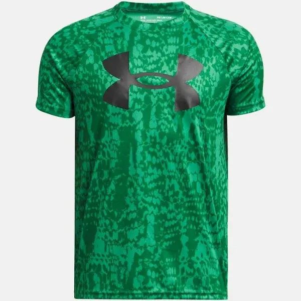 Under Armour Boys' Tech Big Logo Printed Short-Sleeve T-Shirt