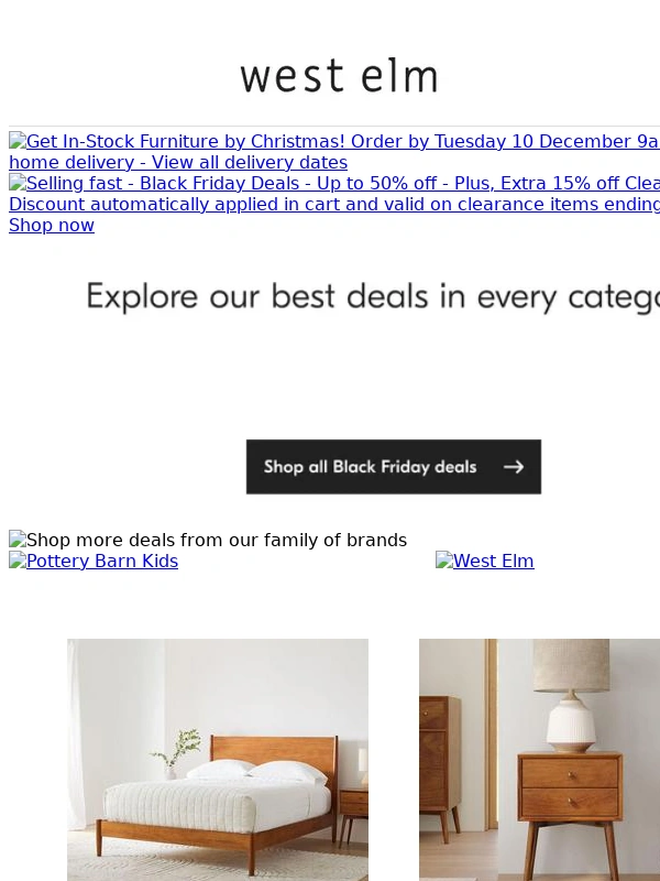 West Elm UK - These Black Friday deals are selling fast
