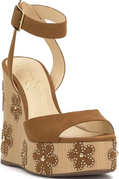 Jessica Simpson Women's Kamindi Platform Wedge Sandals