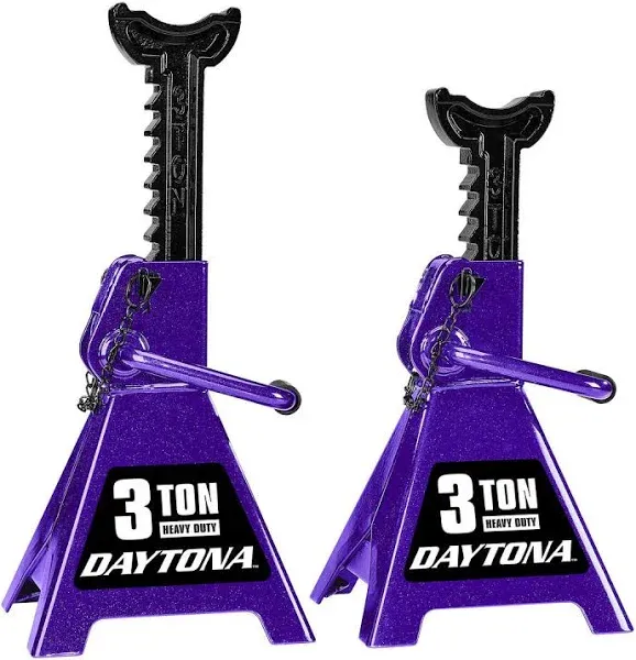 Daytona 3 Ton Heavy Duty Ratcheting Jack Stands