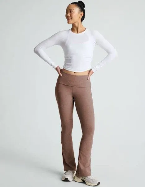 Beyond Yoga Women's Spacedye Foldover Pant