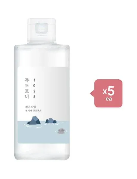 Stylevana Round Lab 1025 Dokdo Toner 200ml 5ea Set
