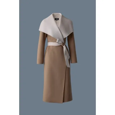 Mackage MAI-CN Double-face wool wrap coat