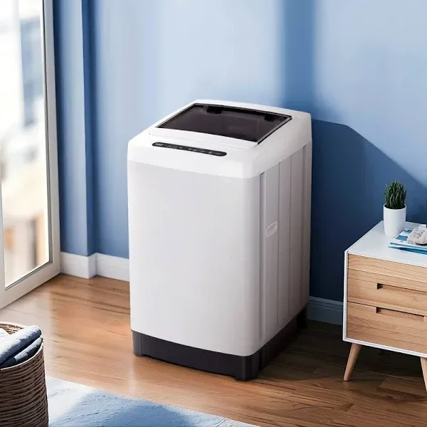 1 .5 Cuft Portable Washing Machine Washer for Apartment, ,10 Water Level, Bionic wash and Heathy wash