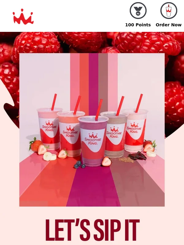 smoothie king - Hurry! Enjoy your $3 reward today ?