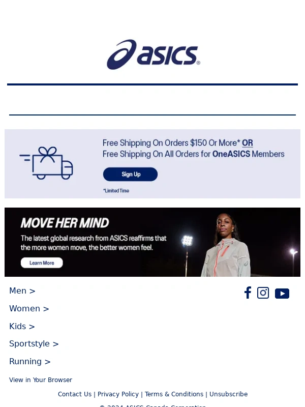 ASICS - Last Chance! - Family and Friends Sale