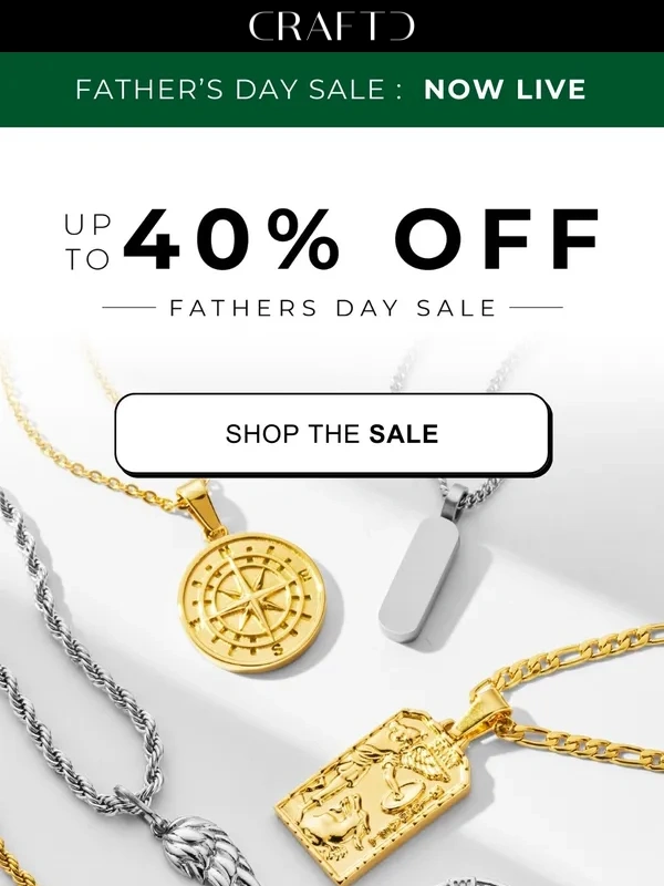 Craftd London - Sale Live: 40% OFF ?