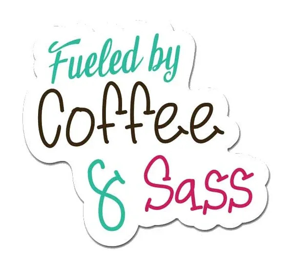MightySkins Fueled By Coffee & Sass Laptop Sticker