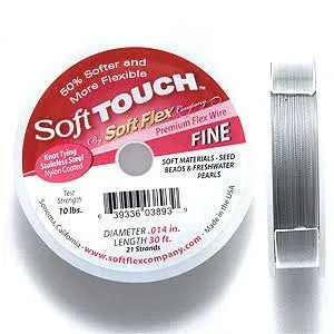 Soft Touch Wire .014inX30' Silver