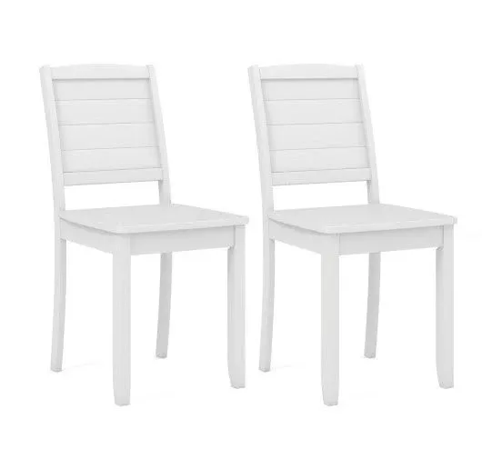 Costway Armless Dining Chair Set of 2