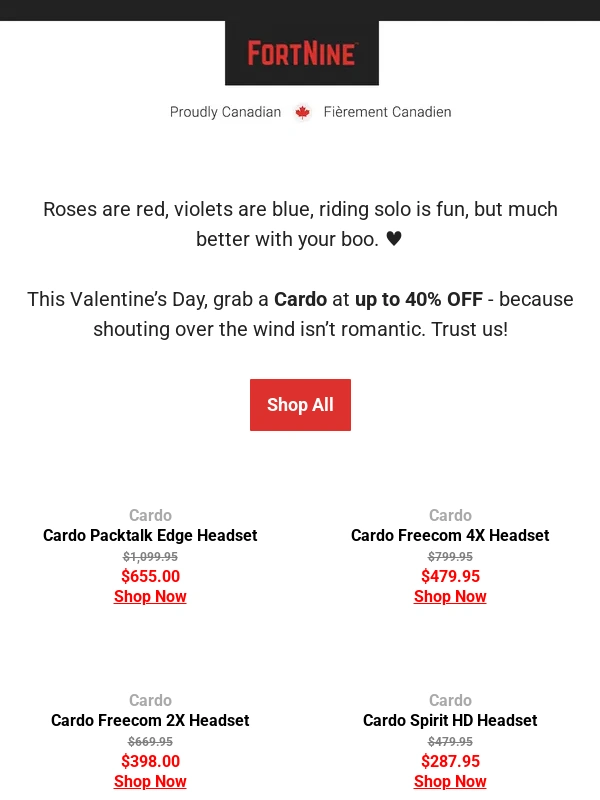 Fortnine - ❤️40% OFF Cardo This Valentine's Day❤️