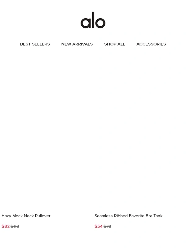 Alo Yoga - RESTOCKED + 30% off