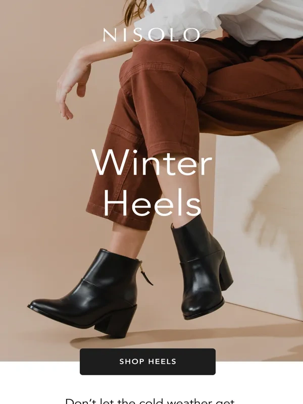 Nisolo - Designed for the days when you just need a lift