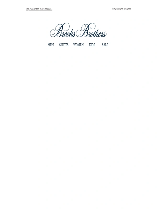 Brooks Brothers - The 5 looks we can’t stop wearing