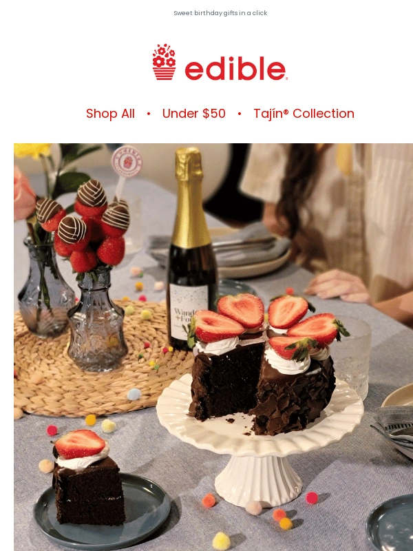 Edible Arrangements - Free delivery? That’s how you birthday