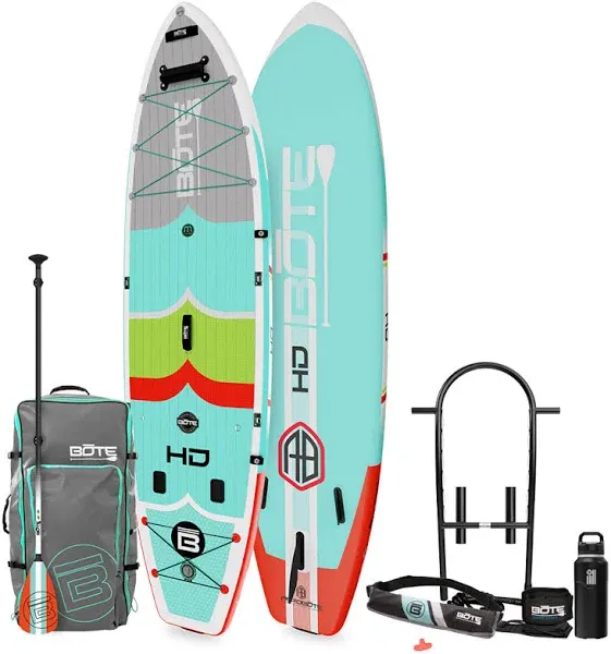 HD Aero 11′6′′ Full Trax Lime Inflatable Paddle Board Package | SUP | BOTE