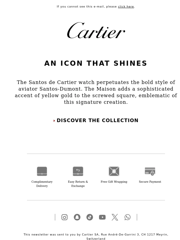 Cartier - A design vehicle for elegance