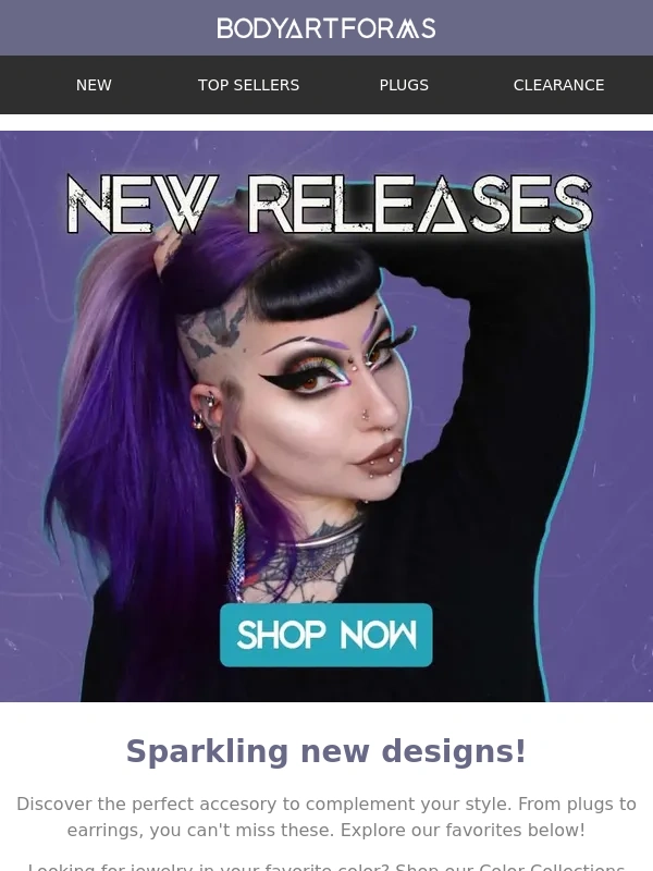 Body Art Forms - Have you Seen These NEW Pieces? ?