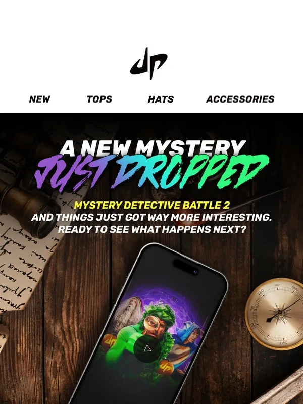 Dude Perfect - ?️‍♂️ The Mystery Deepens: Clue 2 Has Dropped!