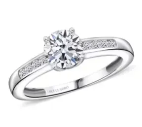 Luxoro 14K White Gold Diamond Ring
