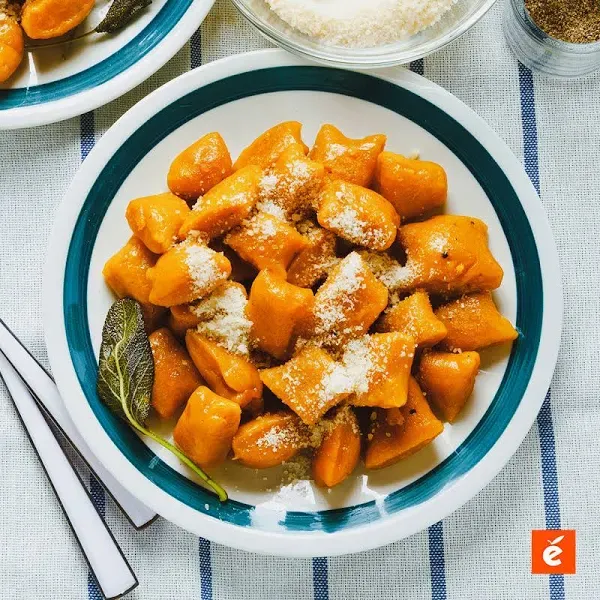 Gnocchi alla Zucca Tradizionali - Potato gnocchi with pumpkin 2 packs x 400 gtitle- By Dolceterra